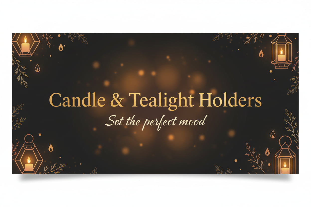 Candle & Tealight Holders Collection nz Loren Boyd