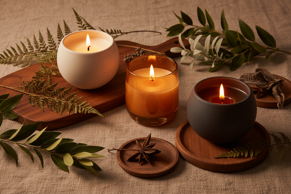 Candles collection banner