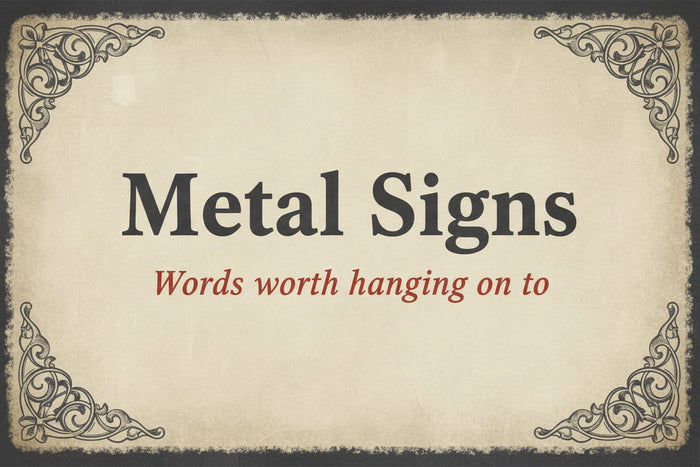 Metal Signs Collection nz Loren Boyd