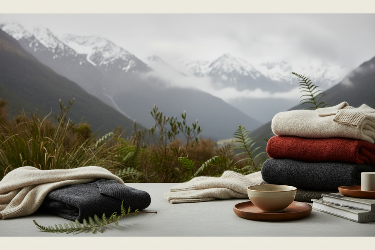 NZ Possum Merino collection banner