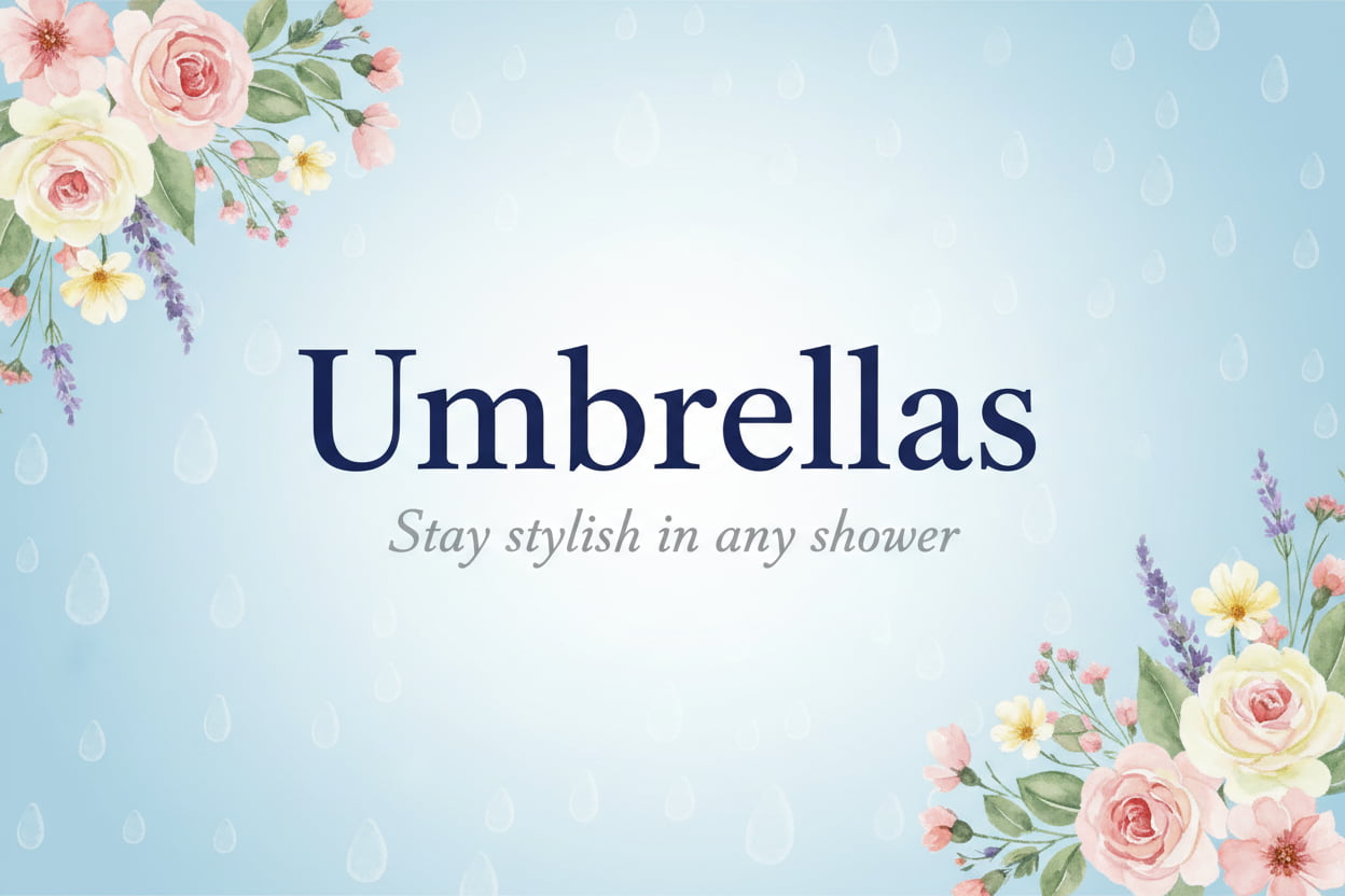 Umbrellas Collection nz Loren Boyd