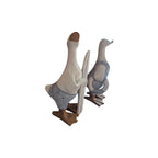 Pair of Large Surfing Ducks 30cm Resin nz