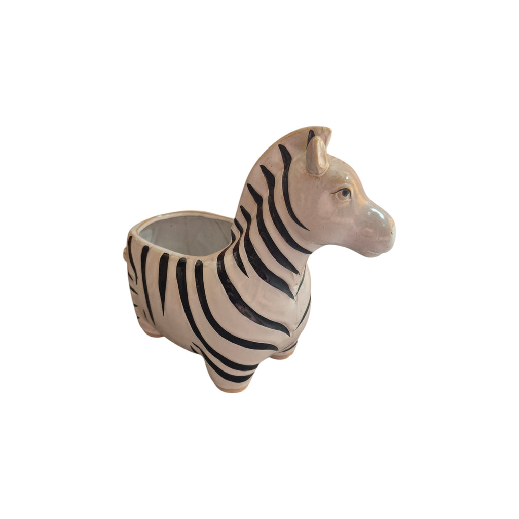 Zebra Planter Ceramic nz