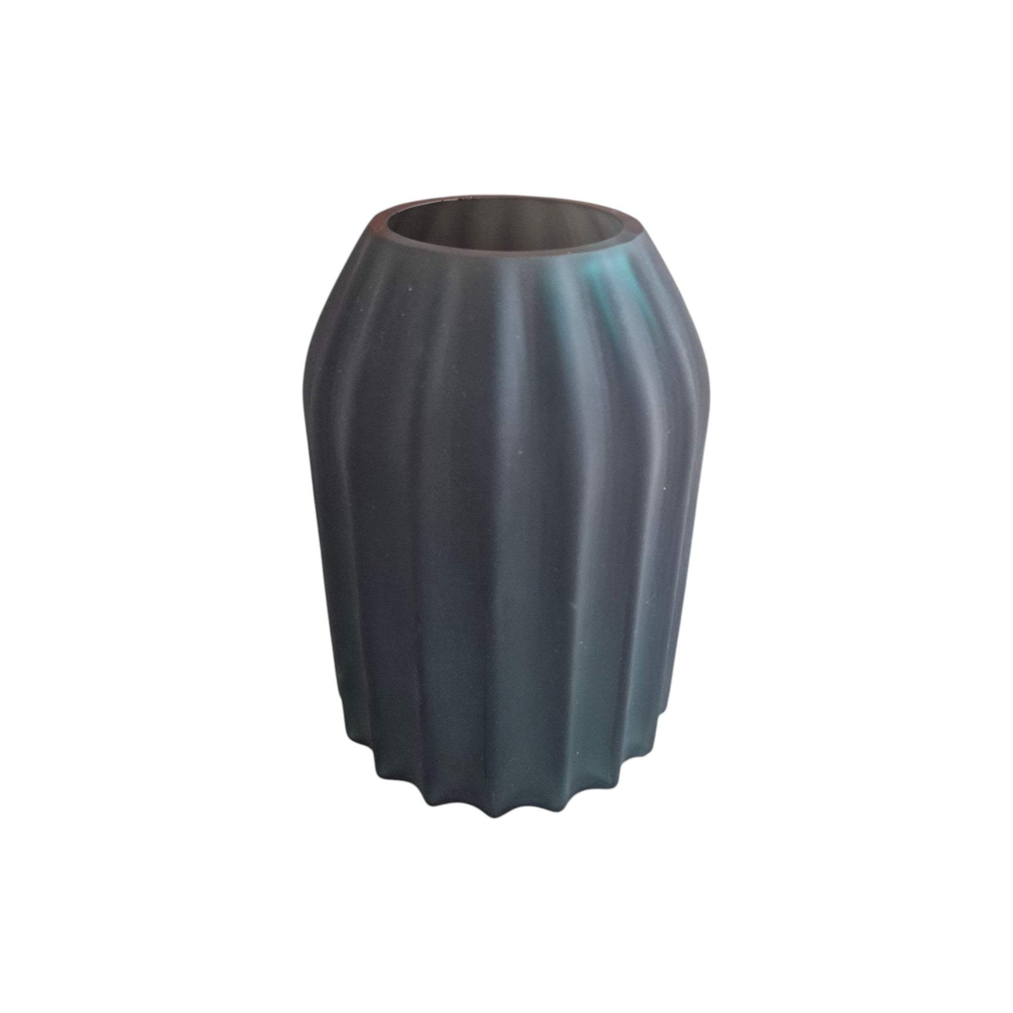 Loren Boyd Flora Green Vase featuring a sleek, modern design with a smooth finish and vibrant green color.