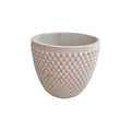 Large Beaded White Planter nz
