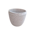 Small Beaded White Planter nz