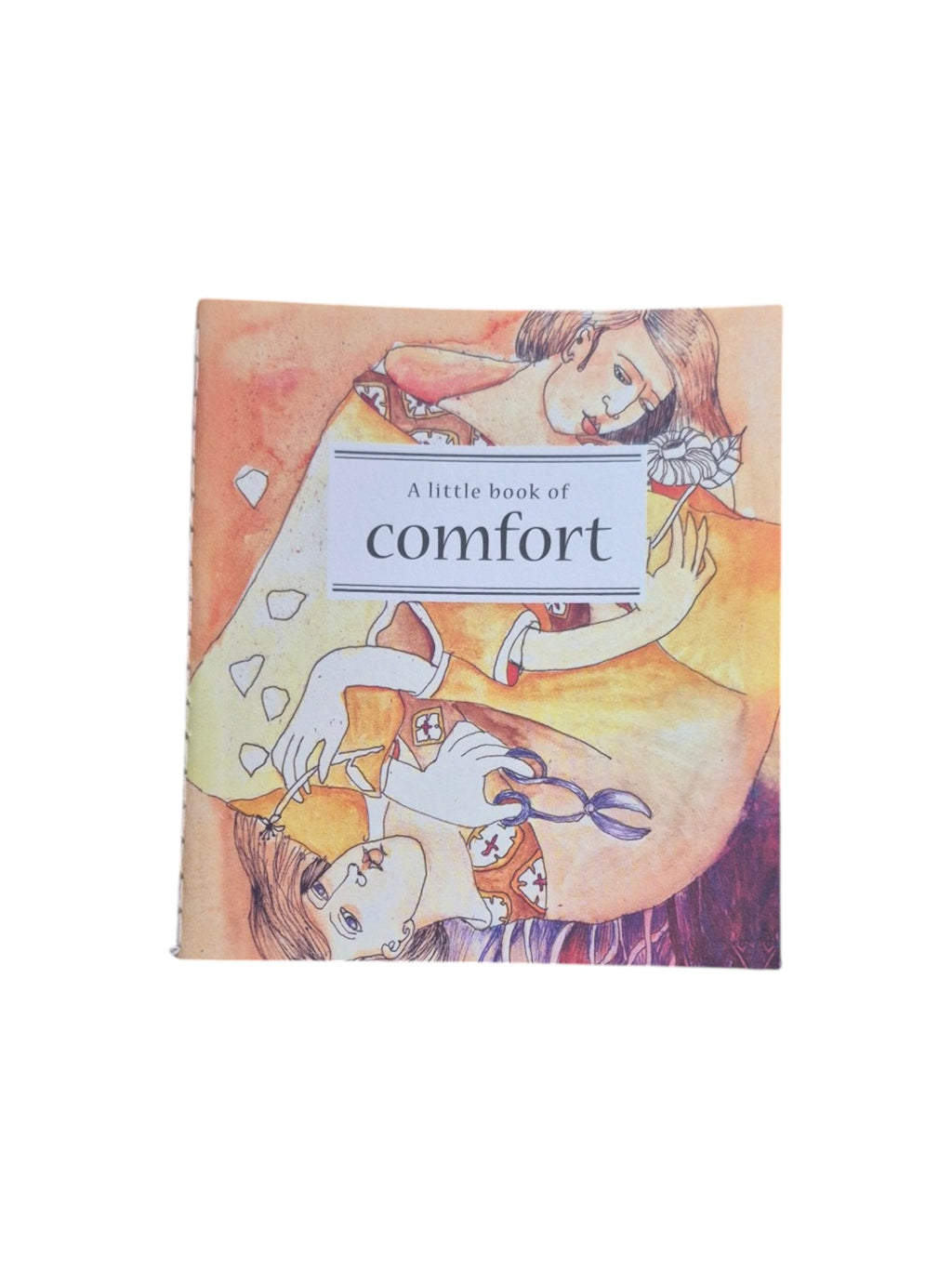A Little Book of Comfort by Loren Boyd, a small hardcover book with a comforting cover design and inspiring quotes inside. nz