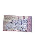 A Little Book of Koala Karma by Loren Boyd, small book with colorful cover featuring a cute koala illustration and playful design. nz