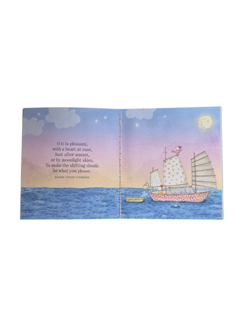 A hardcover book titled "A Little Book of Stars" by Kate Knapp, featuring a whimsical star-themed cover illustration. nz