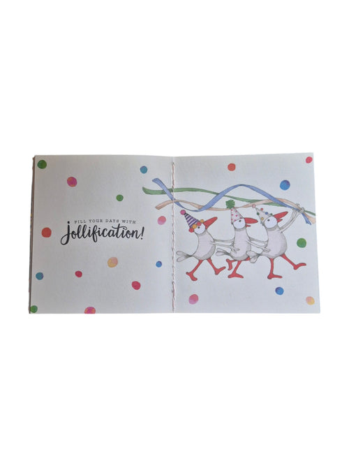 A Little Book of Celebration by Kate Knapp, a charming small book with colorful illustrations and uplifting messages. nz