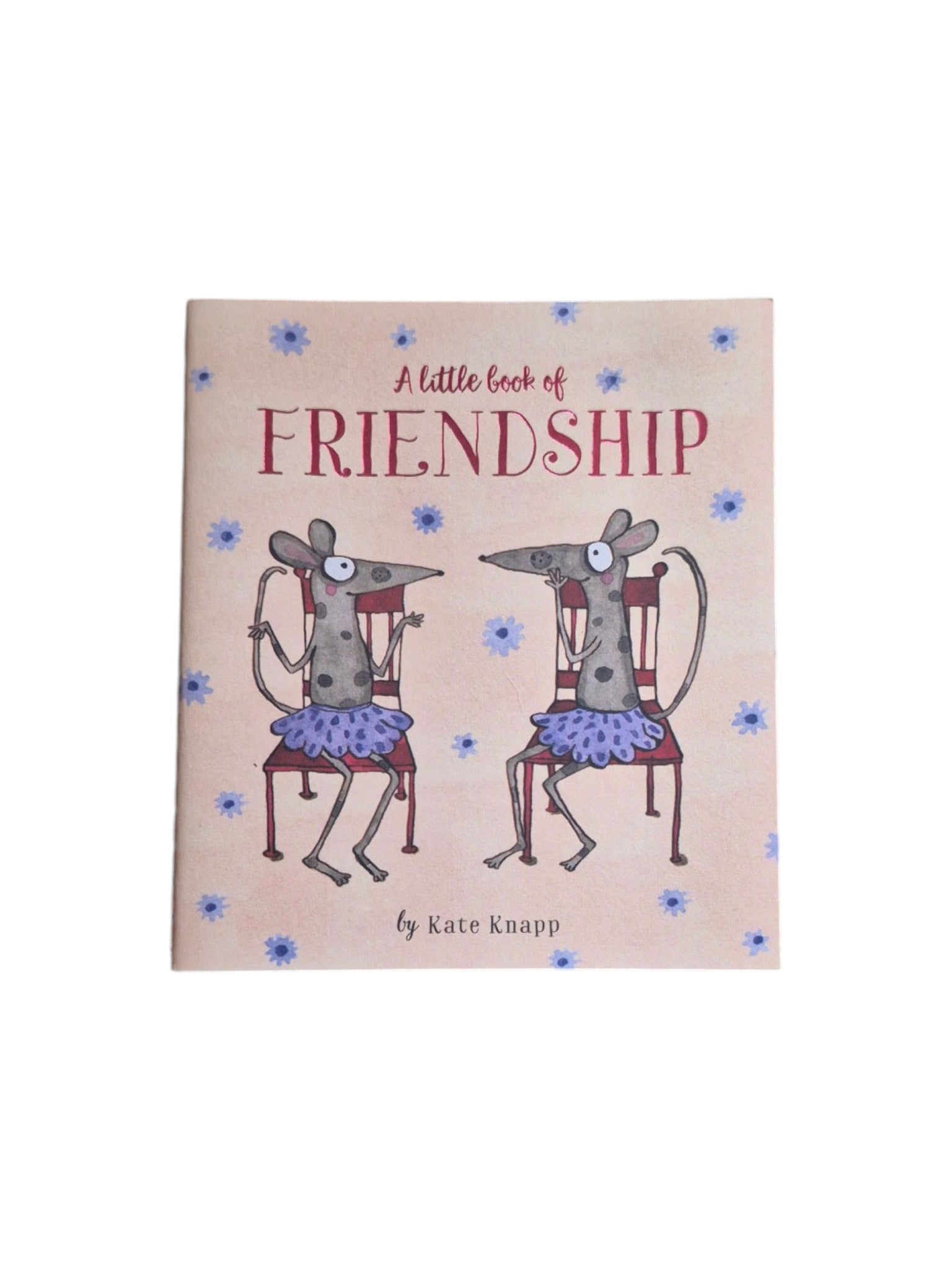 A charming book titled "A Little Book of Friendship" by Kate Knapp, featuring colorful illustrations on the cover. nz