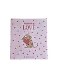 A Little Book of Love by Kate Knapp featuring charming illustrations and heartfelt messages inside a compact book. nz
