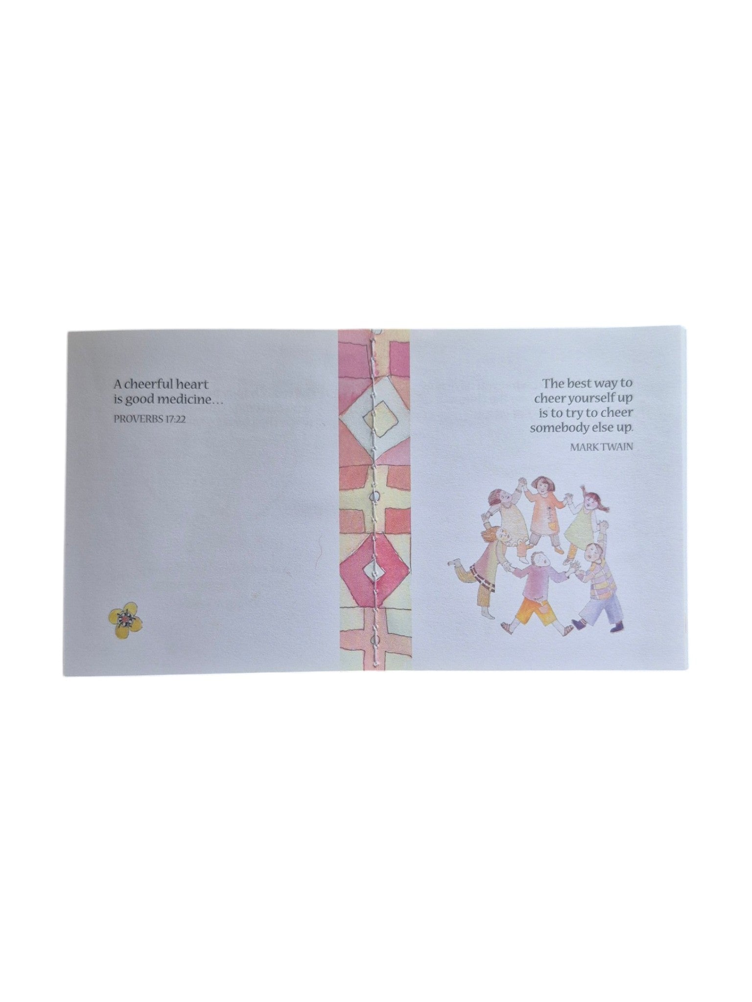 A Little Book of Sweetness by Loren Boyd, a hardcover book with colorful illustrations and inspiring quotes on the cover. nz
