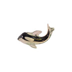 Rikaro Handblown Glass Orca Figurine 13cm nz
