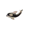 Rikaro Handblown Glass Orca Figurine Small 12cm nz