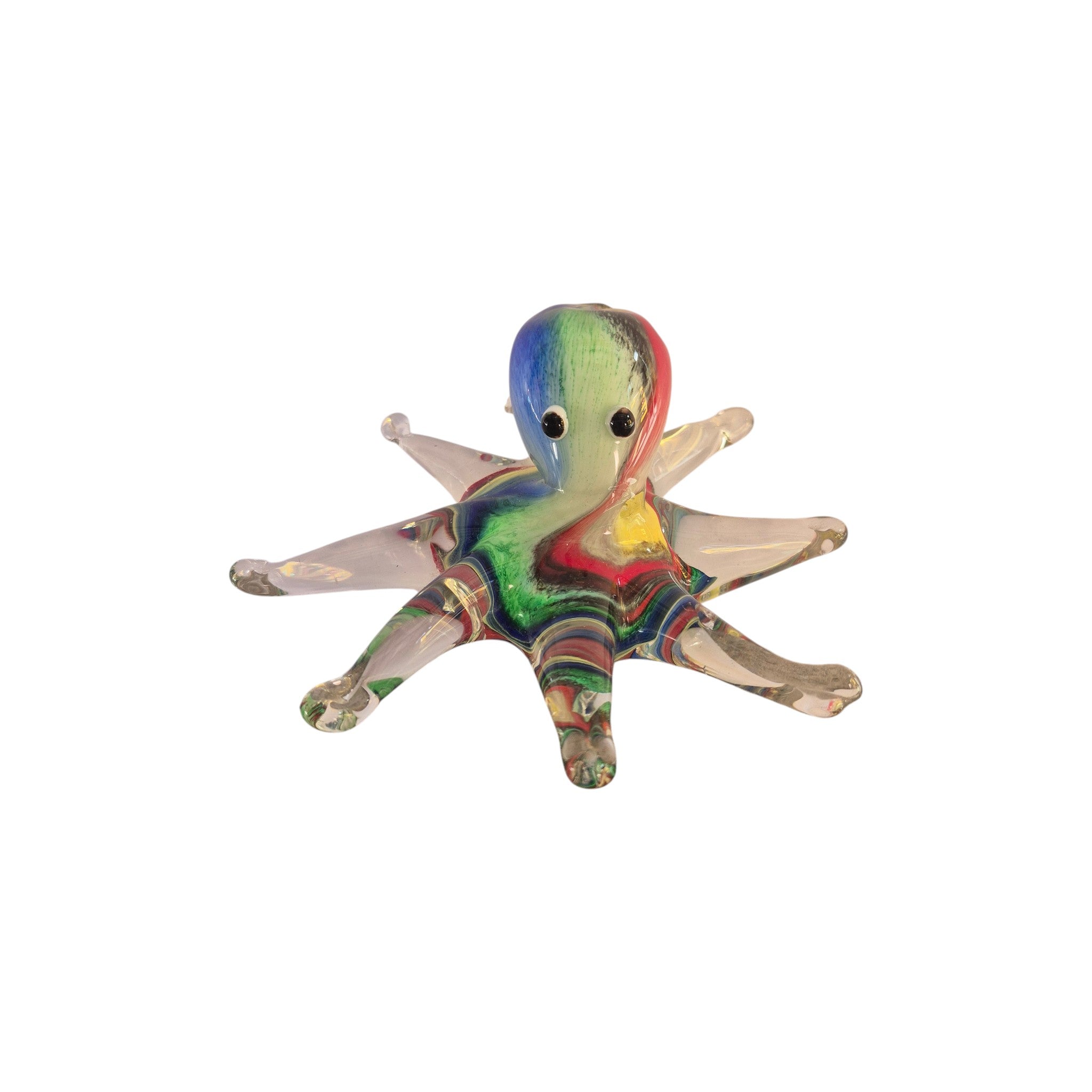 Rikaro Handblown Glass Octopus Figurine nz