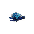 Rikaro Handblown Glass Sea Turtle Figurine 12cm nz