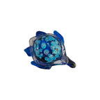 Rikaro Handblown Glass Sea Turtle Figurine 12cm nz