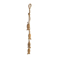 Hanging Wooden Fish Decor 60cm nz