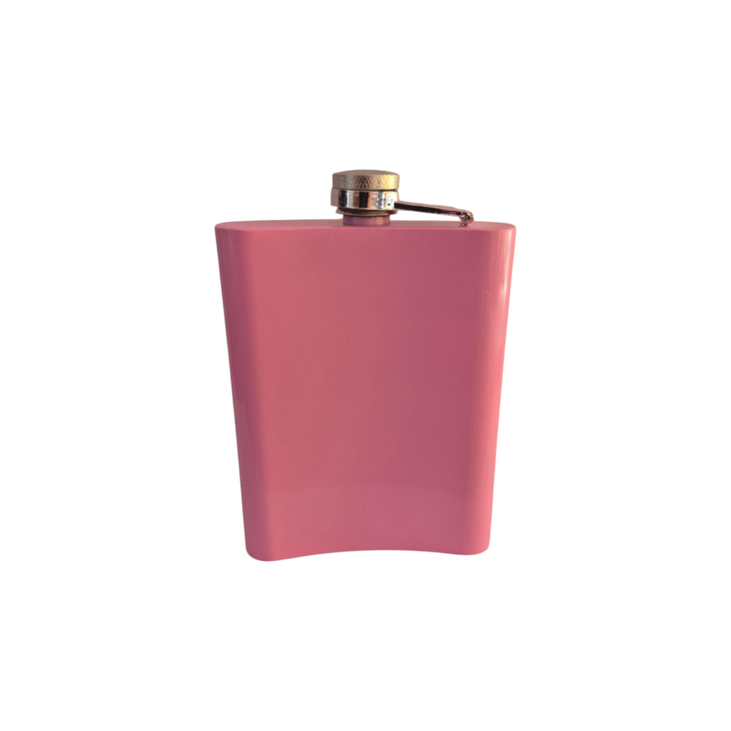 Drink Up B*tches Pink Stainless Steel Drinking Flask nz