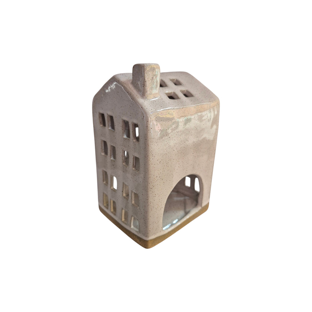 Porcelain Tealight Hotel - Grey nz