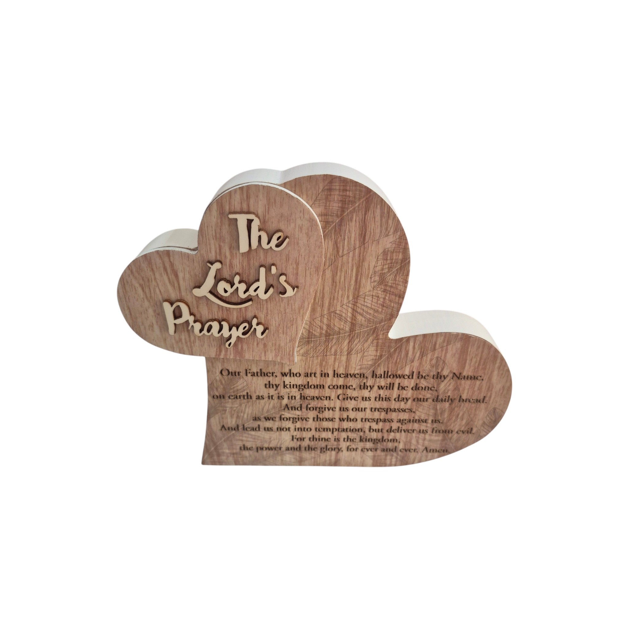 From My Heart Sentiment Block - The Lord's Prayer nz