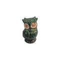 Green Ceramic Owl Ornament nz