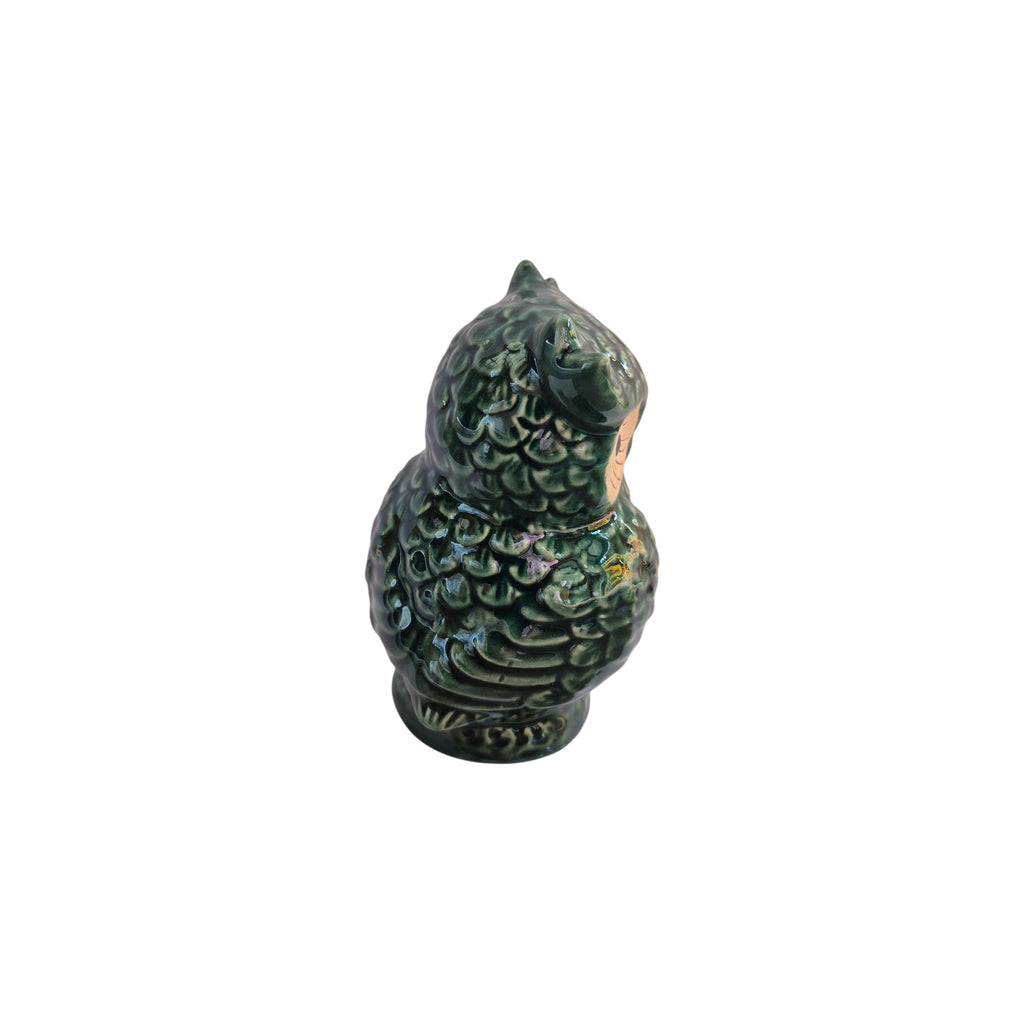Green Ceramic Owl Ornament nz