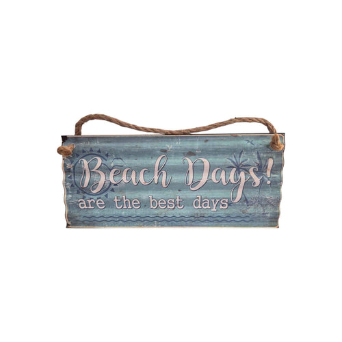 Beach Days! Are the Best Days Metal Sign nz