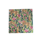 Set of four Loren Boyd cheetah jungle coaster set featuring animal print designs on ceramic coasters for protection and decor. nz