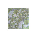White Lily Pad Ceramic Coasters - 4 Pack nz