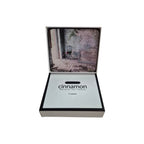 Set of six blue Cinnamon Coaster room protectors with a smooth surface and stylish design for home decor. nz