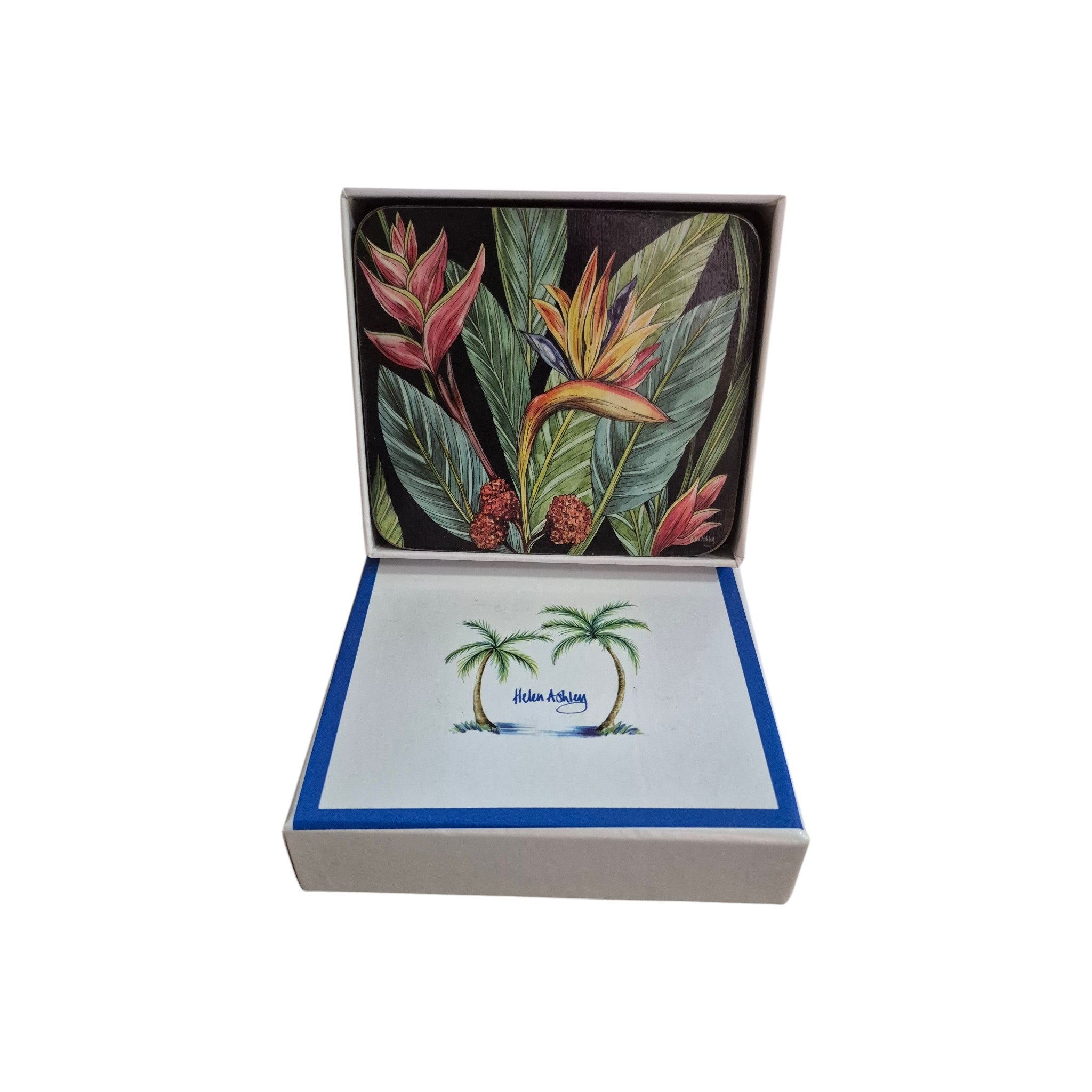 Tropical Midnight Coasters - 6 Pack Helen Ashley nz