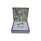 Tropical Leaves Coasters - 6 Pack Helen Ashley nz