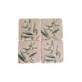 Olive Branch Coasters - 4 Pack CC Interiors nz