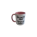 You Can't Fix Stupid But You Can Divorce It Mug - Pink Handle nz