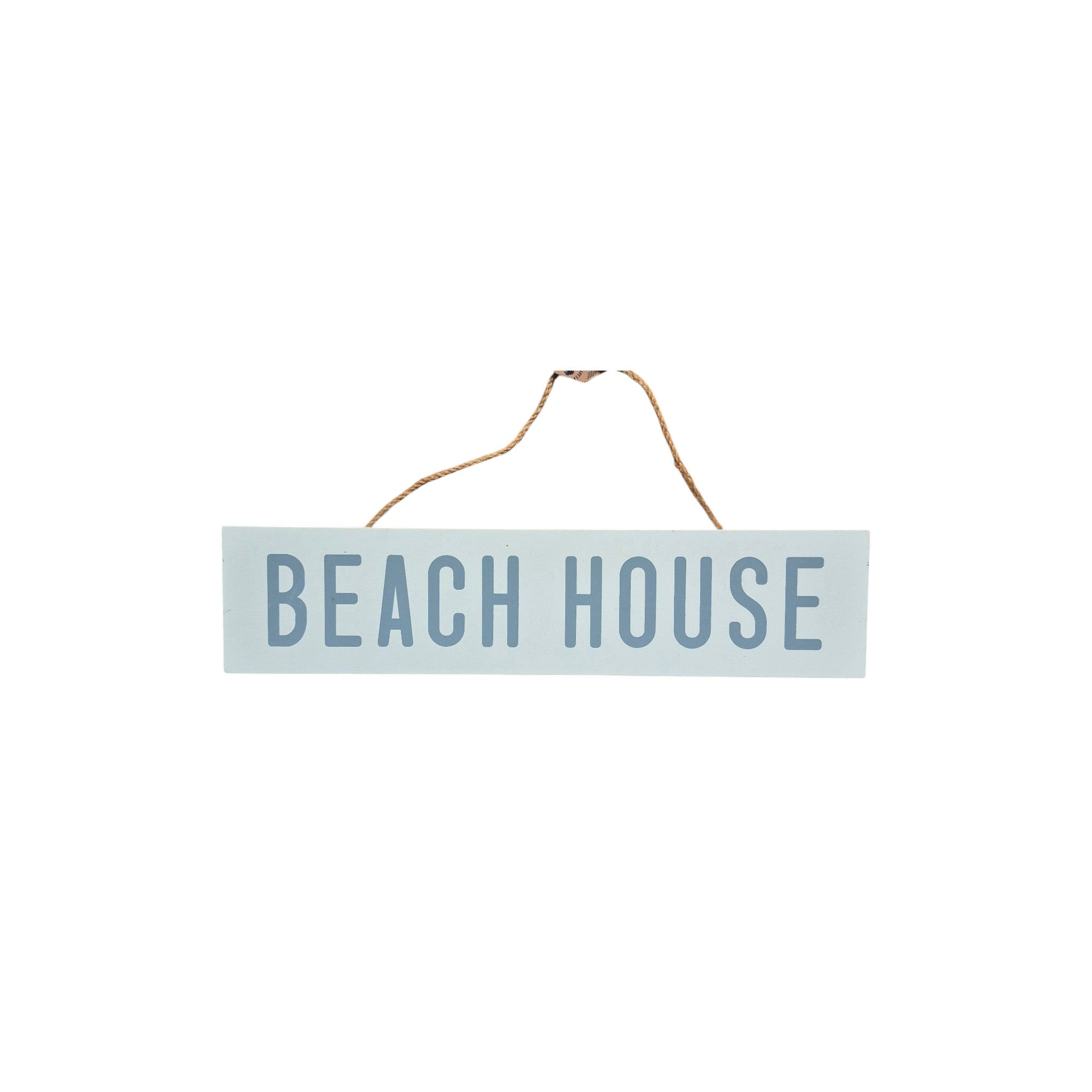Small Beach House Sign 30cm nz