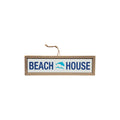 Beach House Leaping Dolphin framed wall sign by Loren Boyd, featuring a colorful dolphin design textured on a wooden frame. nz