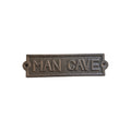 Man Cave Cast Iron Plaque - Small nz