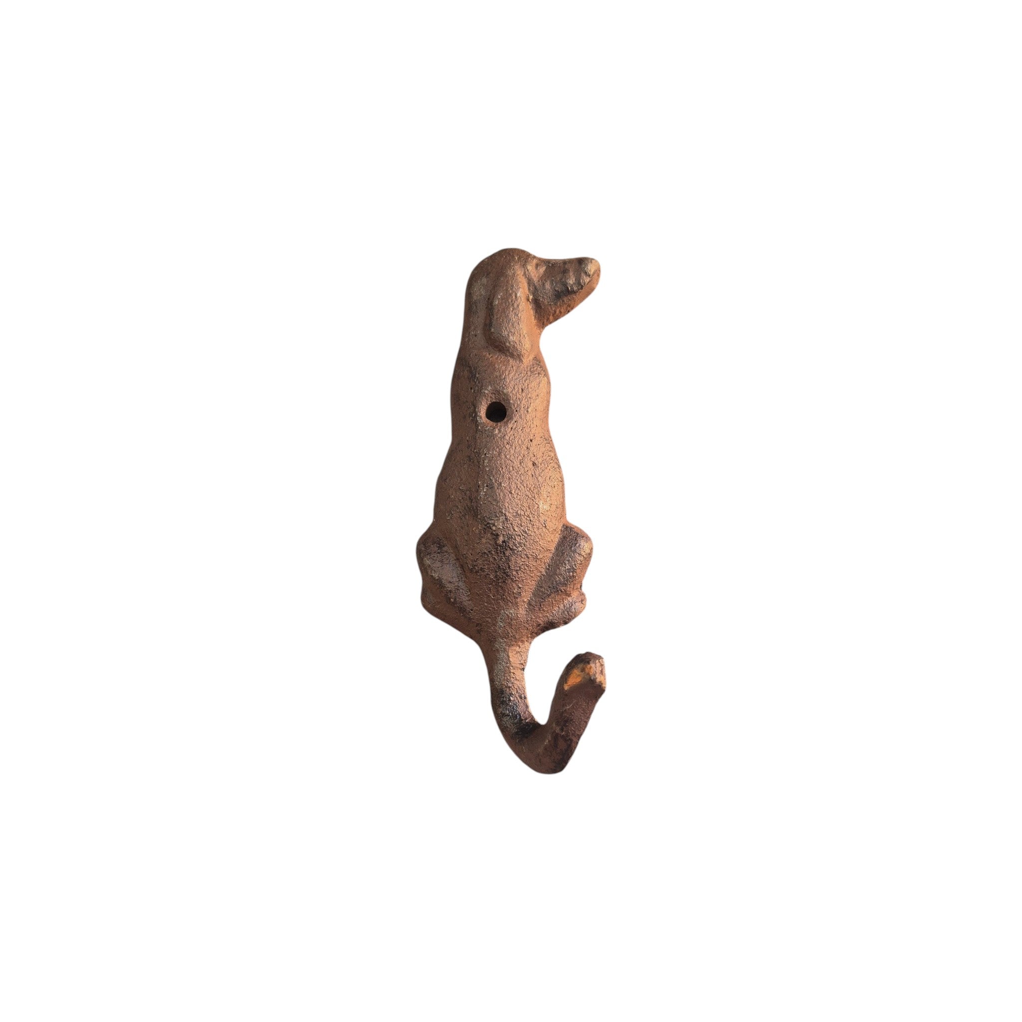 Sitting Dog Tail Hook Cast Iron nz