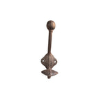 Large Esschert Design single wall hook, 17cm, made of sturdy material, ideal for hanging coats, hats, or accessories on the wall.