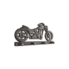 Motorbike 4-Hook Cast Iron Wall Rack nz