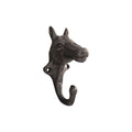 Horse Head Cast Iron Single Wall Hook nz