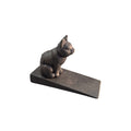 Loren Boyd cat-shaped cast iron door wedge used as a door stop to prevent door movement. nz