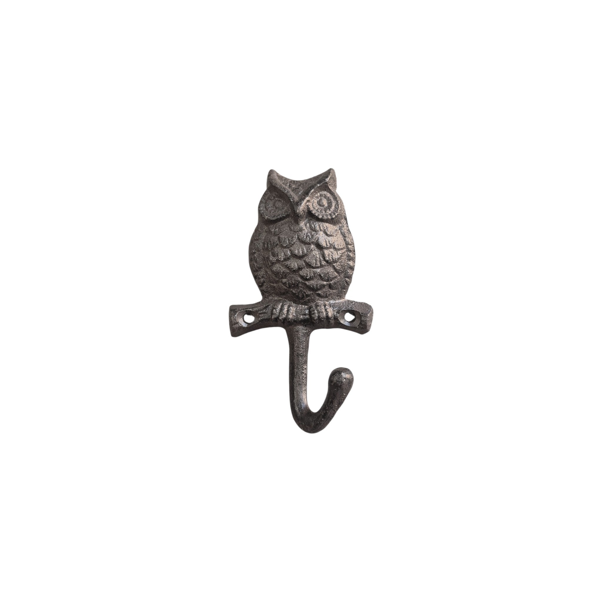 Owl Cast Iron Single Wall Hook nz