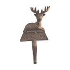 Resting Stag Cast Iron Christmas Stocking Hanger nz