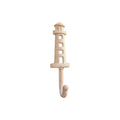 White Lighthouse Cast Iron Single Wall Hook nz