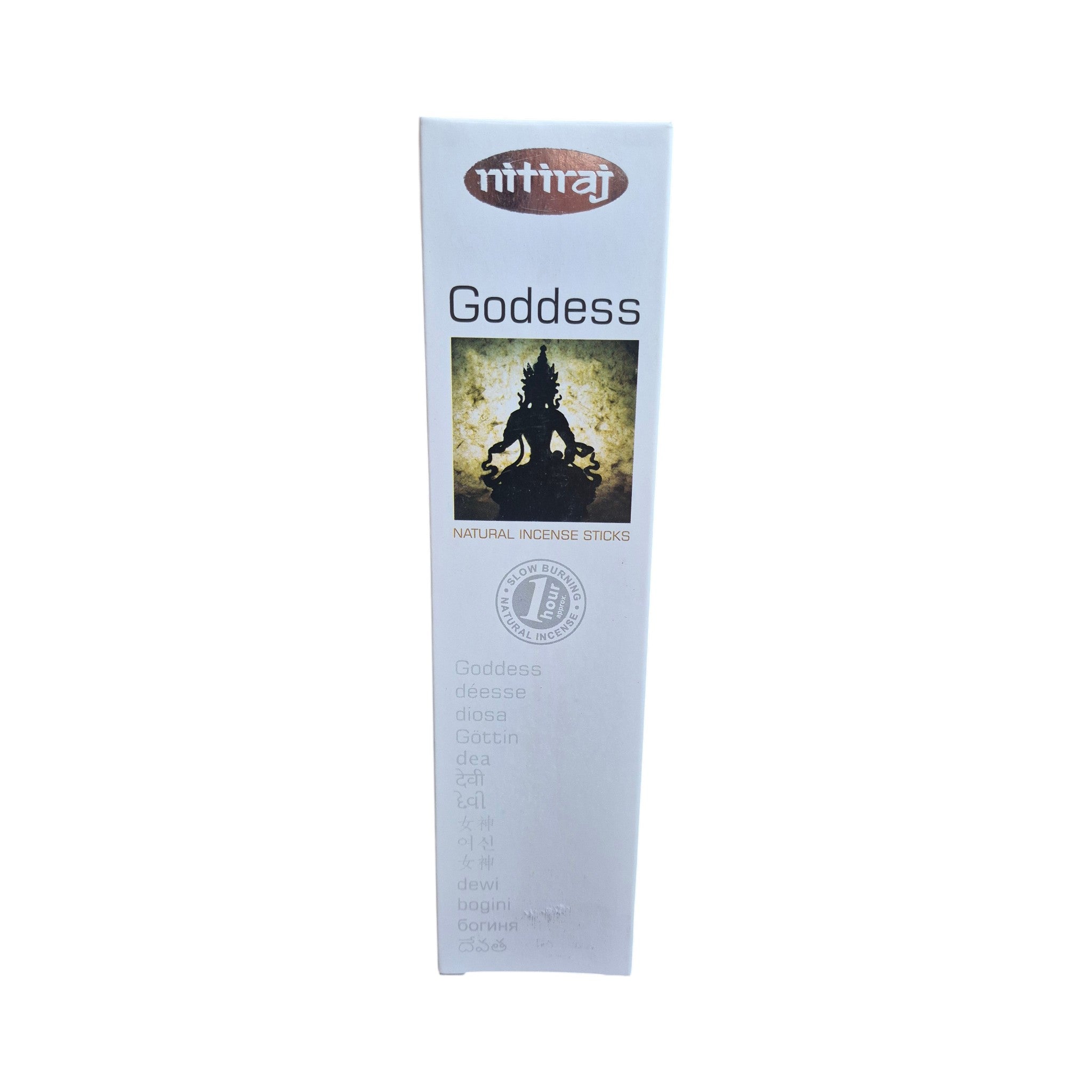 Nitiraj Goddess Natural Incense Sticks 25g nz