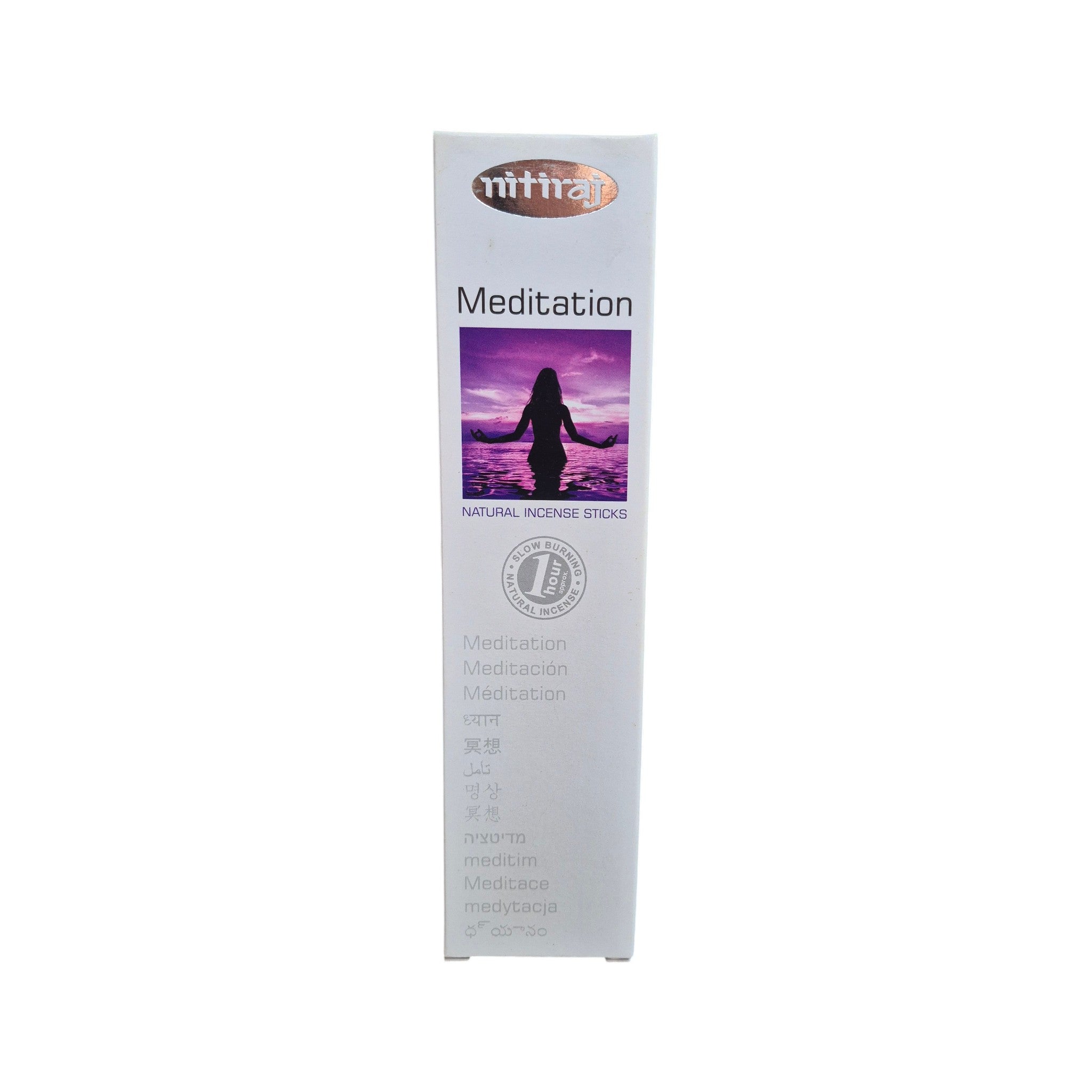 Nitiraj Meditation Natural Incense Sticks 25g nz