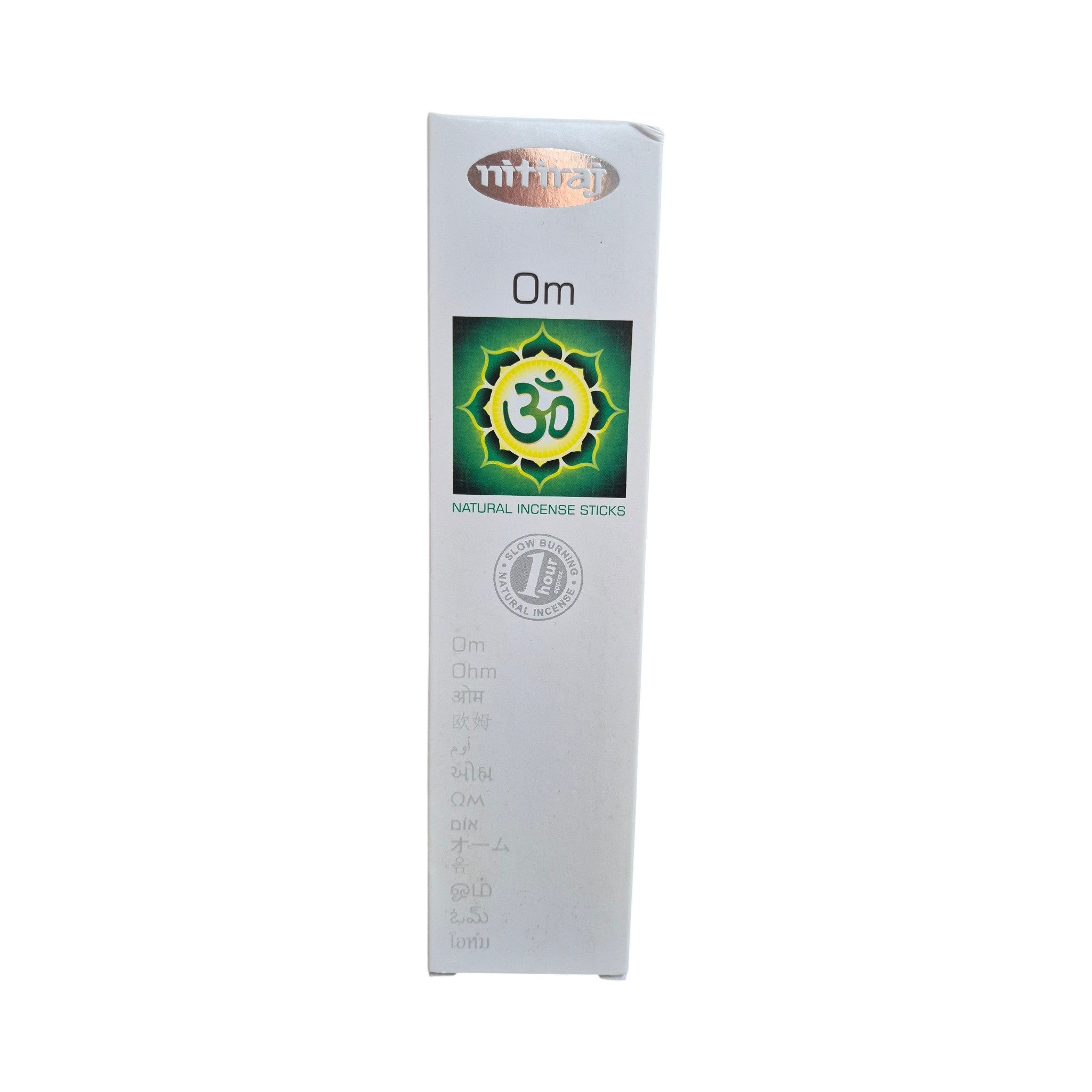 Nitiraj Om Natural Incense Sticks 25g nz